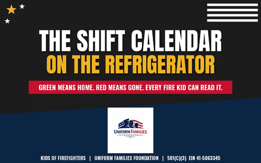 The Shift Calendar on the Refrigerator