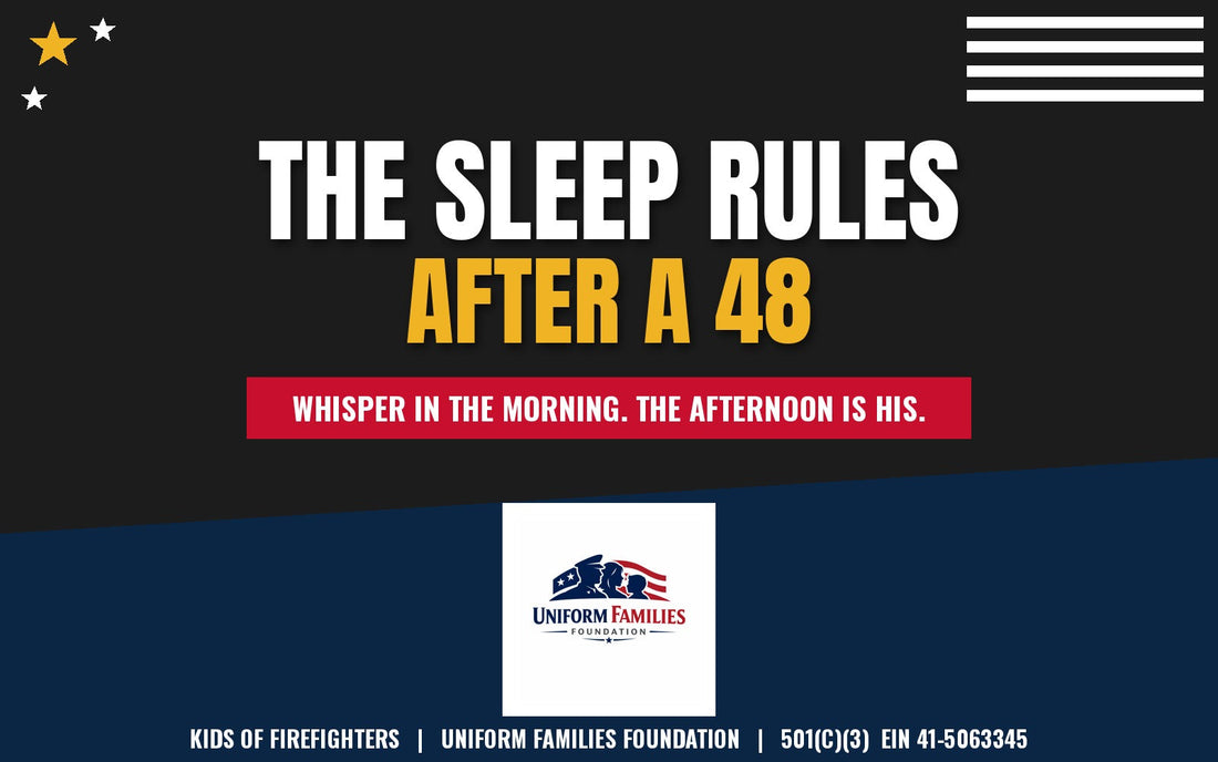 The Sleep Rules: Living Quietly With a Firefighter Who Just Got Off a 48